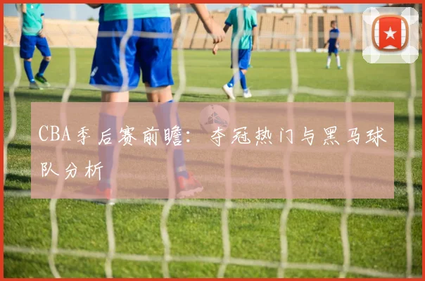 CBA季后赛前瞻:夺冠热门与黑马球队分析